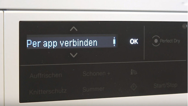 Connect Miele dryer to the app