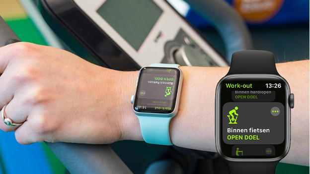 Apple watch indoor cycling online