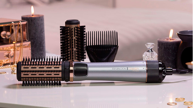 Remington keratin curling brush