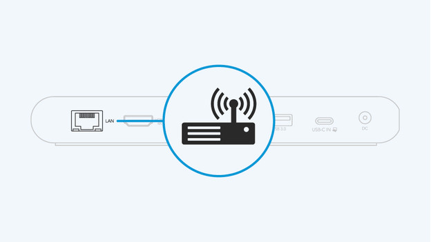 Ethernetkabel aansluiten