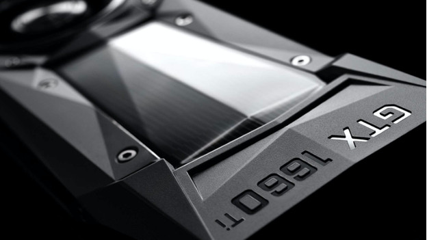 An NVIDIA GeForce GTX video card.