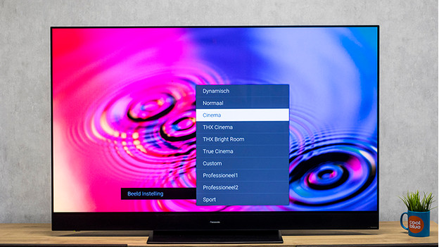 Beeldmodus tv instellen