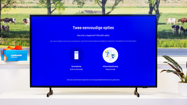 Samsung tv aansluitingen checken