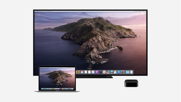 Apple TV scherm delen MacBook