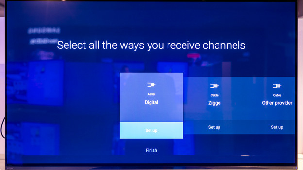 Receive Sony TV channels