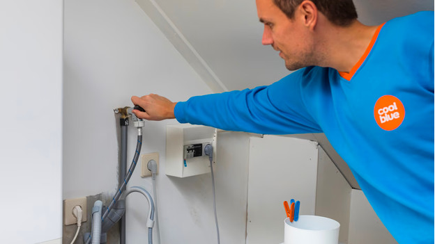 Controleer de waterdruk