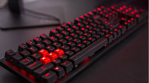 HP Omen gaming keyboard.