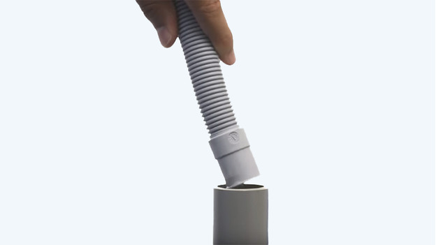 Condensafvoerslang afvoer