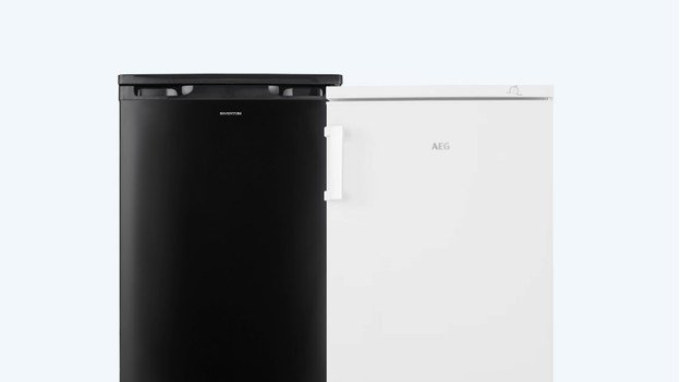 Small upright freezer and compact freezer