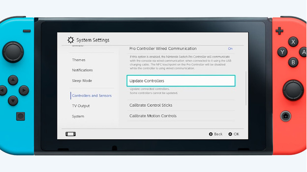 Joy Cons updaten