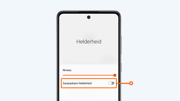 Slider helderheid