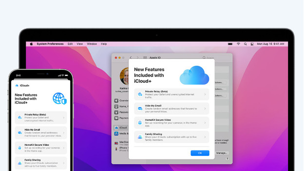 iCloud+ in macOS Monterey