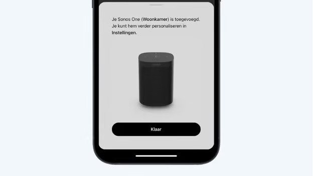 Sonos installatie afgerond