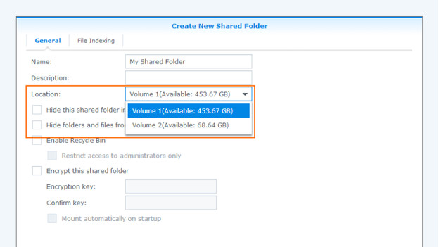 How do you create a shared folder on your Synology? - Coolblue 