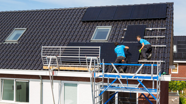 Coolblue solar panel installation