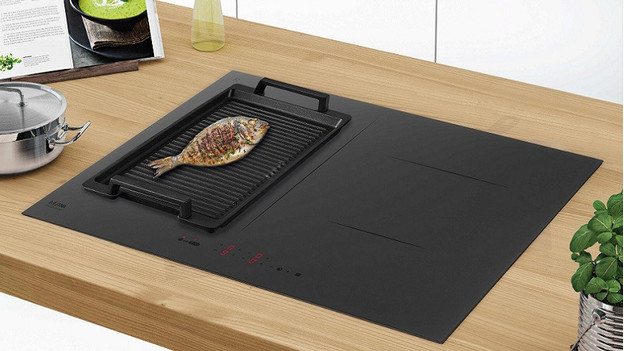 Kookplaat met grillplaat