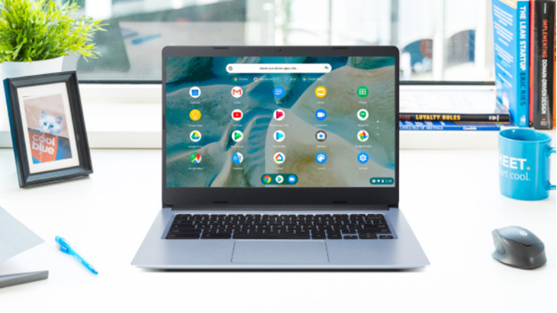 Chromebook startscherm