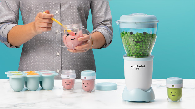 Blender met babyvoeding