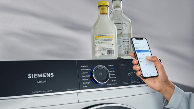 Wasmachine met een app