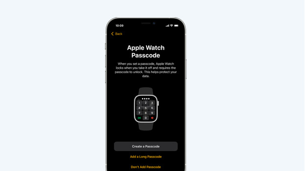 How to put 2024 password on apple watch