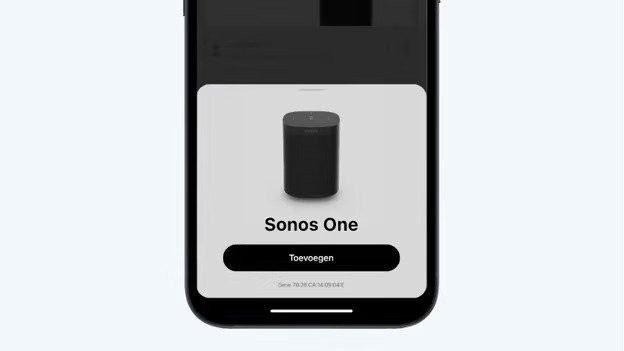 Add Sonos speaker