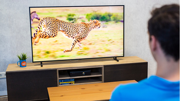 Sharp and colorful image quality from The Frame