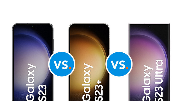Compare, Samsung Galaxy S23 Ultra vs S23 & S23+