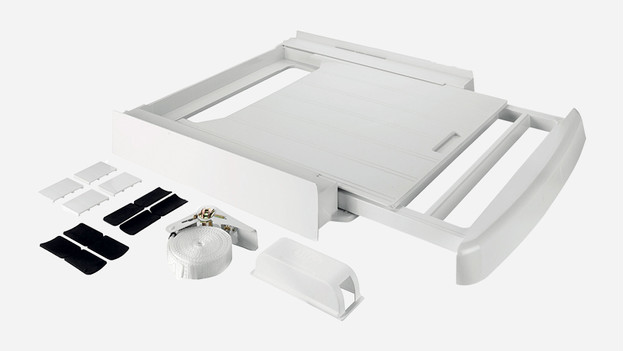 Bộ dụng cụ xếp chồng máy sấy và máy giặt 