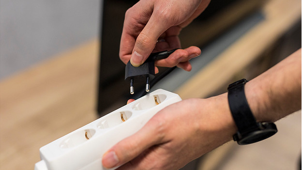 Tv uit- en aanzetten