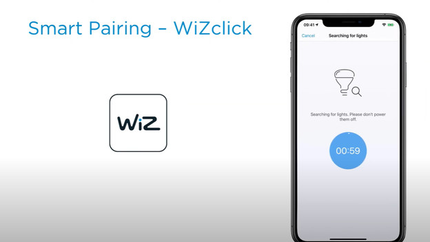 WiZ smart pairing