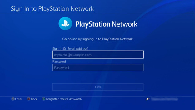 PSN login