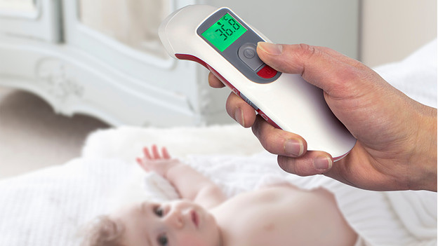 Contactless fever thermometer