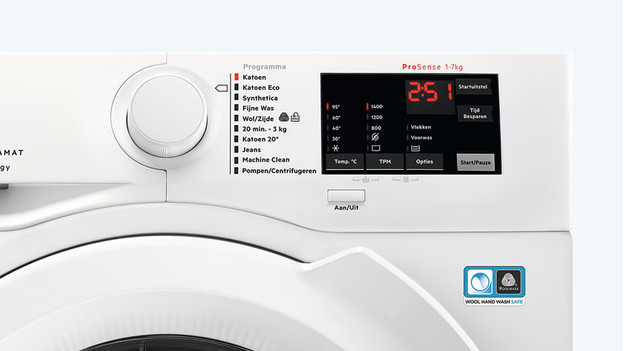 aeg wasmachine clean programma