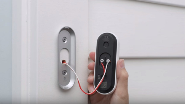 Mount the Nest Hello Video Doorbell