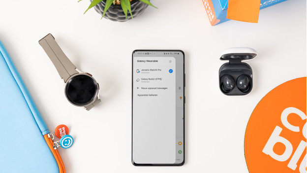Koppel Samsung Galaxy Watch3 met Galaxy Buds