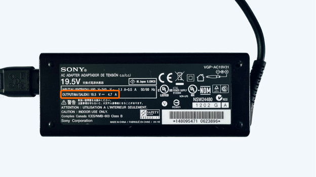 Introducir 50+ imagen laptop charger voltage