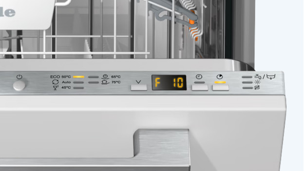 F11 on miele store dishwasher