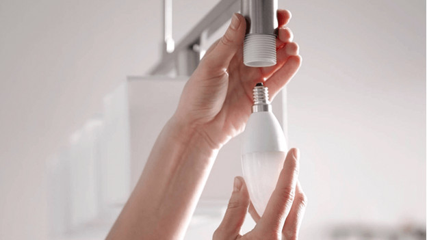 Philips Hue lichtbron met stroom