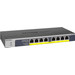 Netgear GS108PP linkerkant