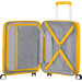 American Tourister Soundbox Expandable Spinner 55cm Golden Yellow 