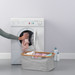 Brabantia Opvouwbare Wasmand 40 liter - Grey product in gebruik