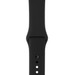 Apple Watch Series 3 42mm Space Gray Aluminum/Black back