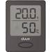 Duux Sense Hygrometer and Thermometer Black front