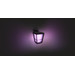 Philips Hue Econic Wall Lamp White and Color Black Hanging 