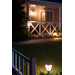 Philips Hue Econic muurlamp White and Color Zwart hangend product in gebruik