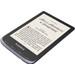 Pocketbook Touch HD 3 Grijs + PocketBook Shell Book Case Zwart linkerkant
