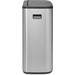 Brabantia Bo Touch Bin 2x 30L Steel Fingerprint Proof + Trash Bags (120 units) right side