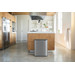 Brabantia Bo Touch Bin 2x 30L Steel Fingerprint Proof + Trash Bags (120 units) product in use