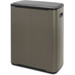 Brabantia Bo Touch Bin 60 Liter Platinum achterkant