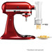 KitchenAid 5KSMPEXTA Pasta Press left side